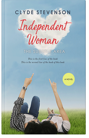 Premade Book Cover Rock Blue