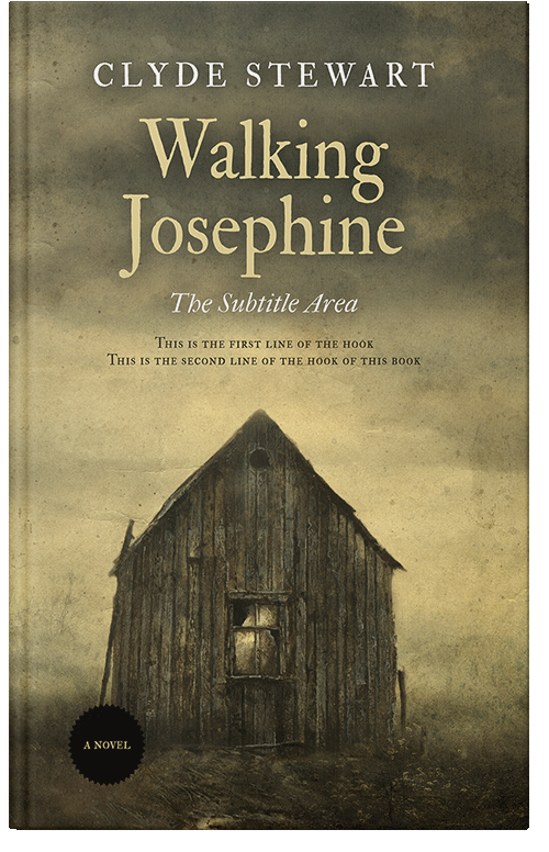 Front view of Premade Horror Book Cover - Judge Gray