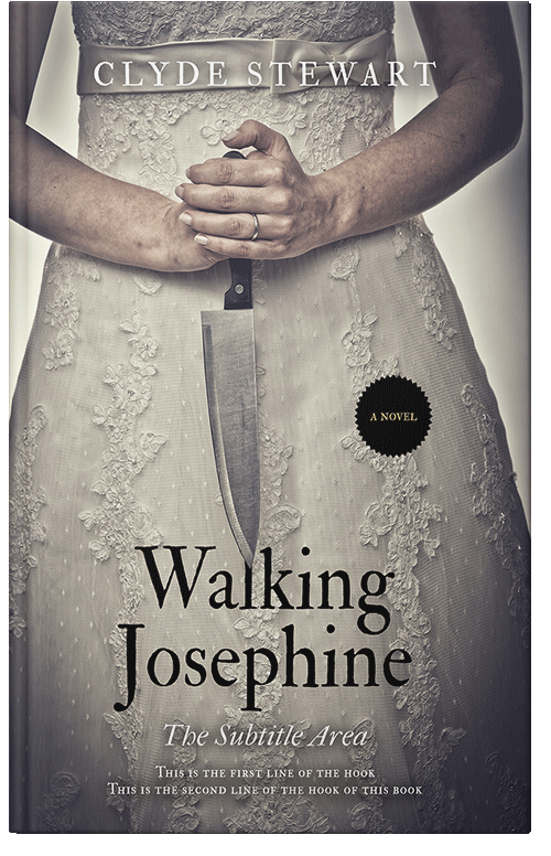 Front view of Premade Mystery & Thriller & Suspense Book Cover - Nomad