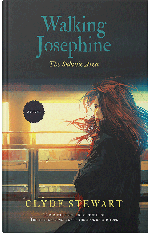 Front view of Premade Mystery & Thriller & Suspense Book Cover - Tumbleweed