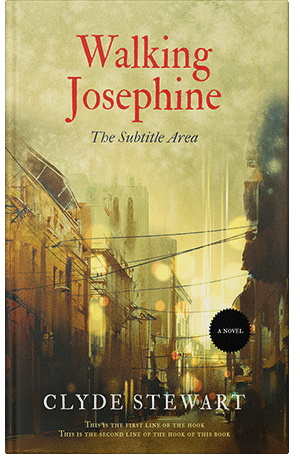 Premade Book Cover Straw