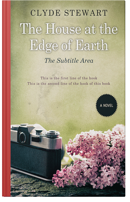 Front view of Premade Literary Fiction Book Cover - Coral Reef