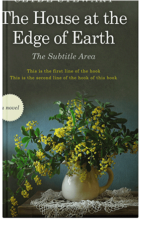 Pre Made Book Cover Rangitoto