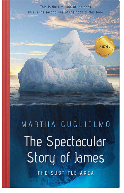 Front view of Premade Nature Book Cover - Biscay