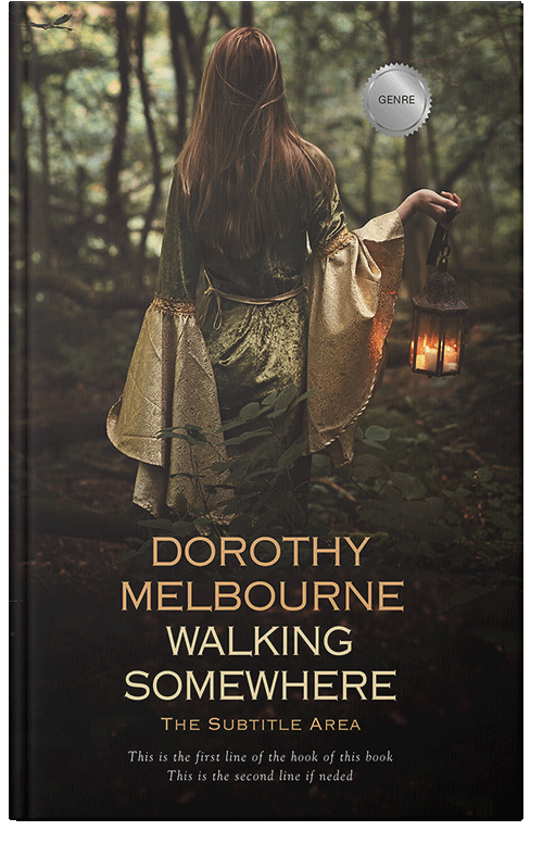 Front view of Premade Mystery & Thriller & Suspense Book Cover - Zeus