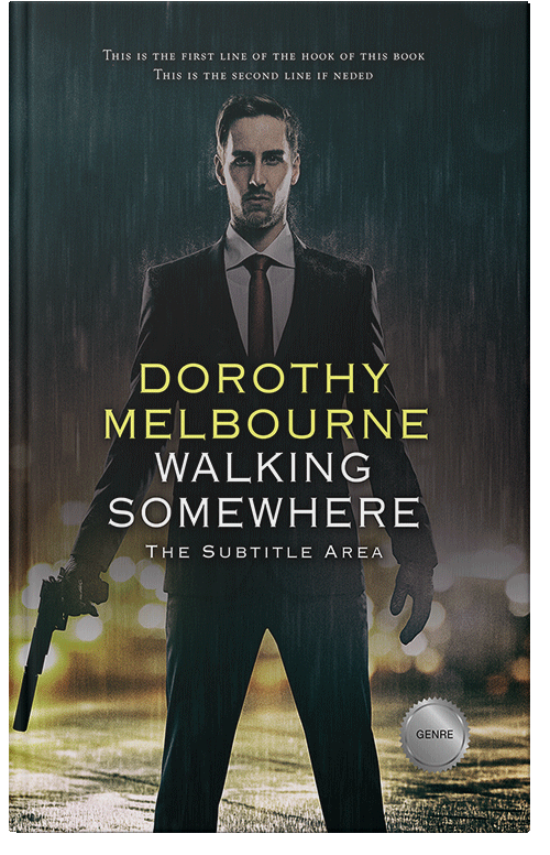 Front view of Premade Mystery & Thriller & Suspense Book Cover - Bunker