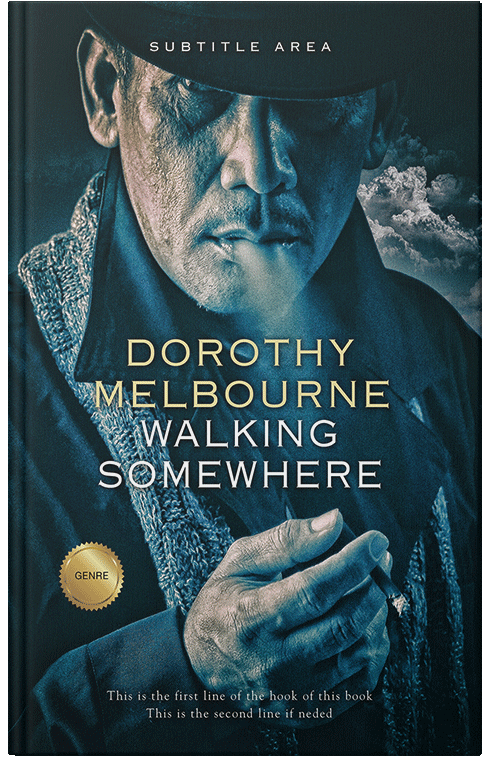 Front view of Premade Mystery & Thriller & Suspense Book Cover - Tiber