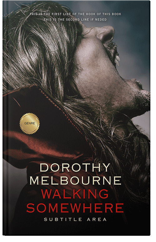 Front view of Premade Horror Book Cover - Rangoon Green