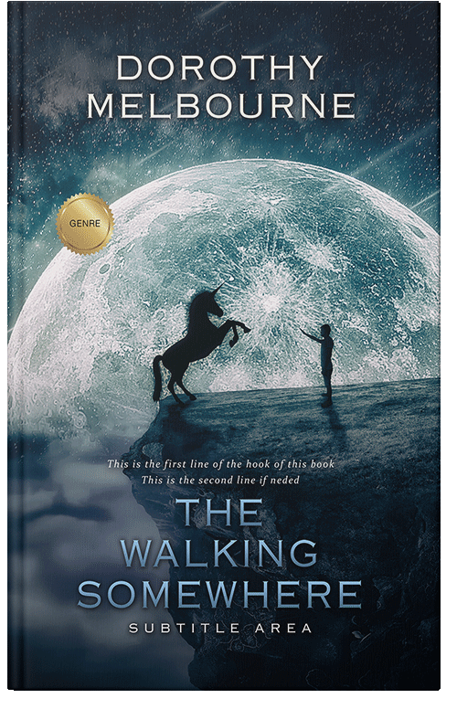 Front view of Premade Fantasy Book Cover - Big Stone