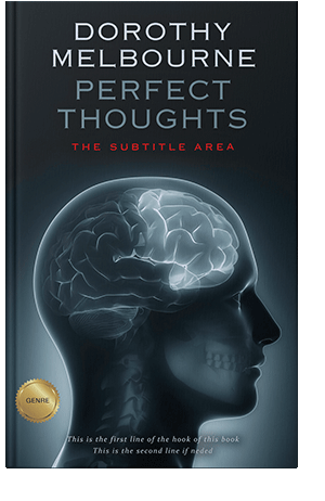 Pre Made Book Cover Ebony