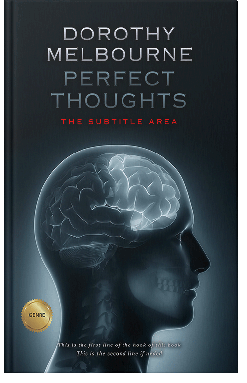 Front view of Premade Science & Nature Book Cover - Ebony