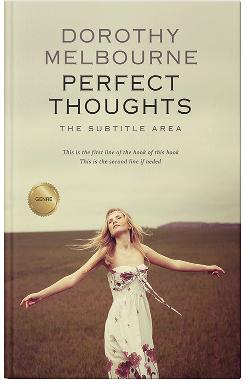 Front view of Premade Self-Improvement & Self-Help Book Cover - Beryl Green