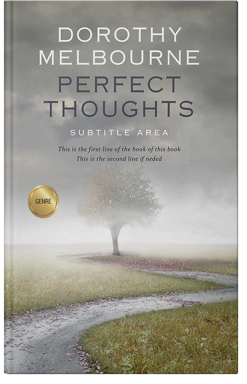 Front view of Premade Surreal Book Cover - Dawn