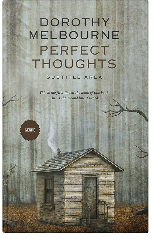 Front view of Premade Fantasy Book Cover - Bud