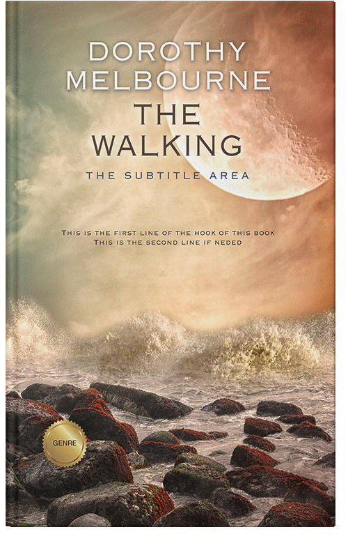 Front view of Premade Fantasy Book Cover - Sorrell Brown