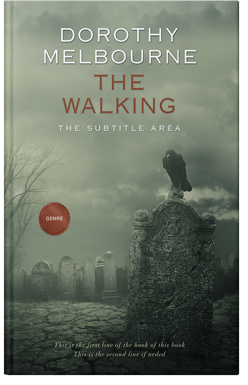 Front view of Premade Mystery & Thriller & Suspense Book Cover - Battleship Gray