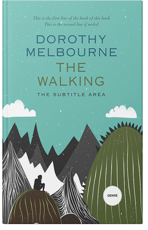 Front view of Premade Literary Fiction Book Cover - Neptune