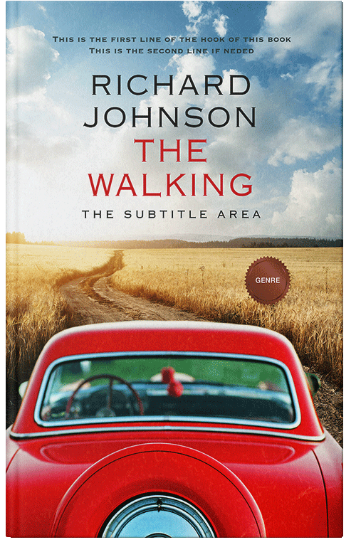 Front view of Premade Travel Book Cover - Pumice