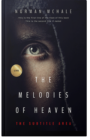 Premade Book Cover Ebony