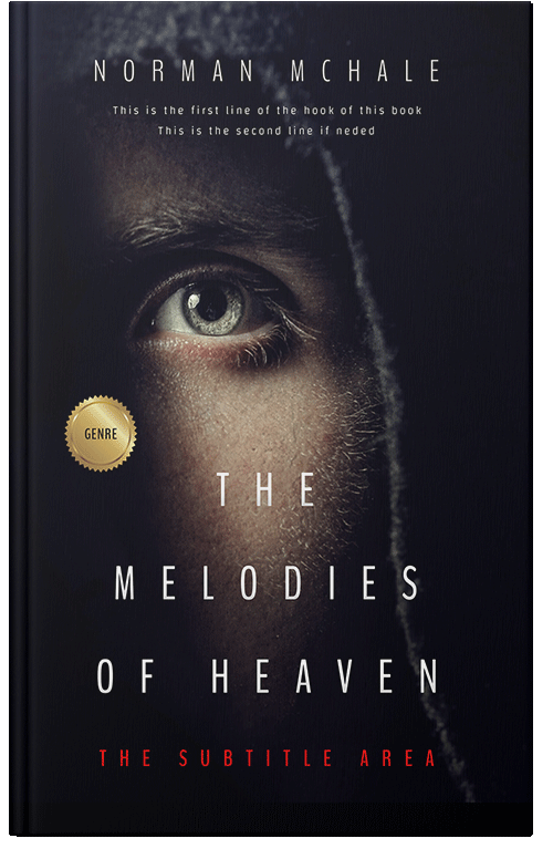 Front view of Premade Mystery & Thriller & Suspense Book Cover - Ebony