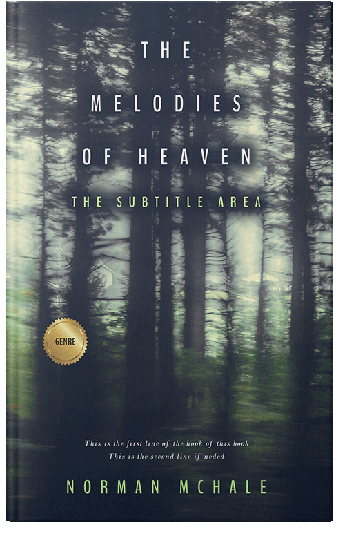 Front view of Premade Mystery & Thriller & Suspense Book Cover - Ebony Clay