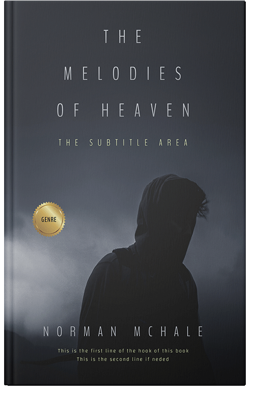 Front view of Premade Mystery & Thriller & Suspense Book Cover - Shark