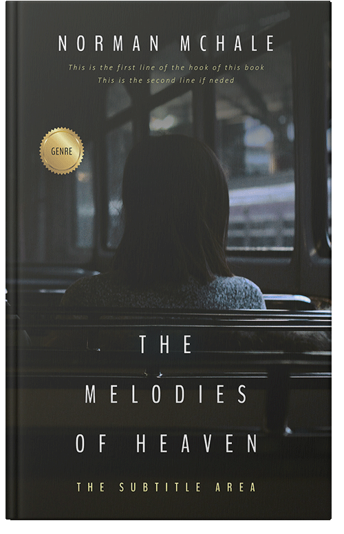 Front view of Premade Mystery & Thriller & Suspense Book Cover - Heavy Metal