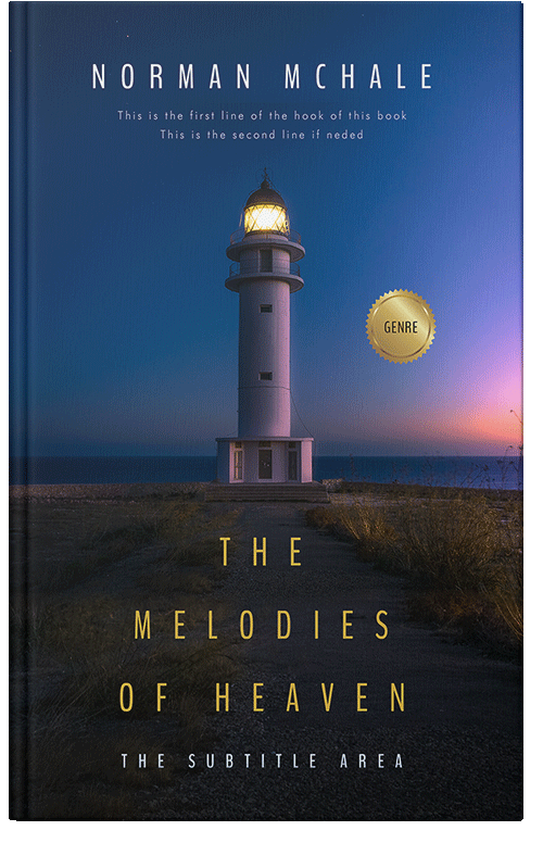 Front view of Premade Literary Fiction Book Cover - Big Stone