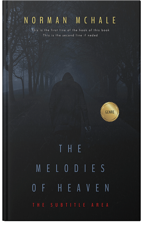 Front view of Premade Mystery & Thriller & Suspense Book Cover - Woodsmoke
