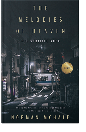 Pre Made Book Cover Aztec