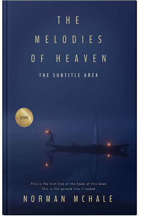 Front view of Premade Mystery & Thriller & Suspense Book Cover - Blue Zodiac