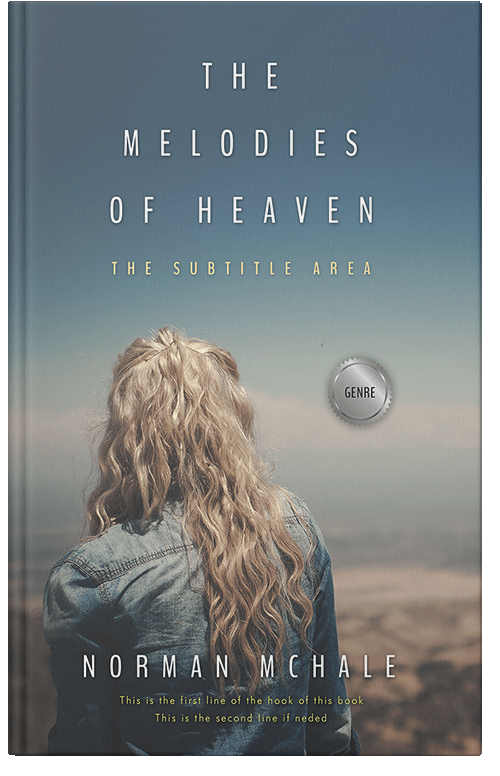 Front view of Premade Literary Fiction Book Cover - River Bed