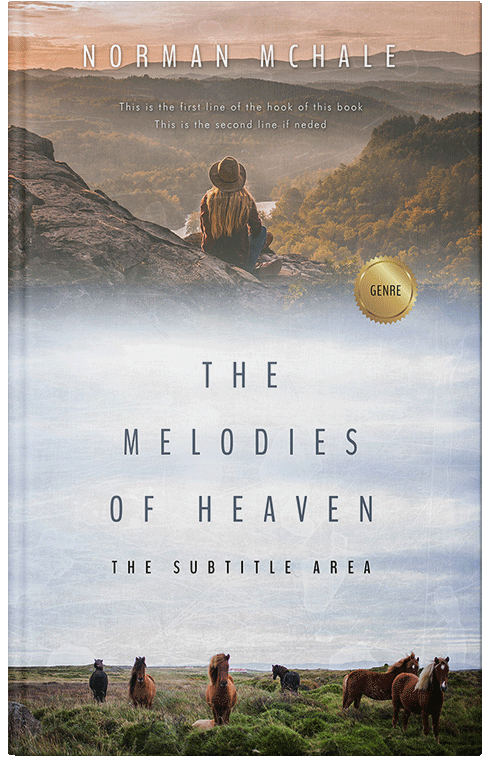 Front view of Premade Literary Fiction Book Cover - Alto