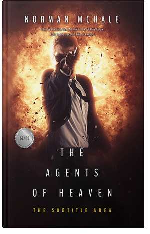 Premade Book Cover Harvest Gold