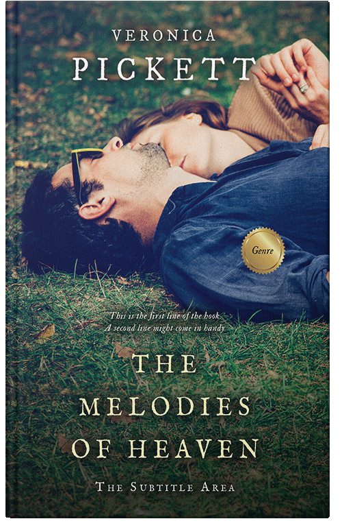 Front view of Premade Romance Book Cover - Te Papa Green