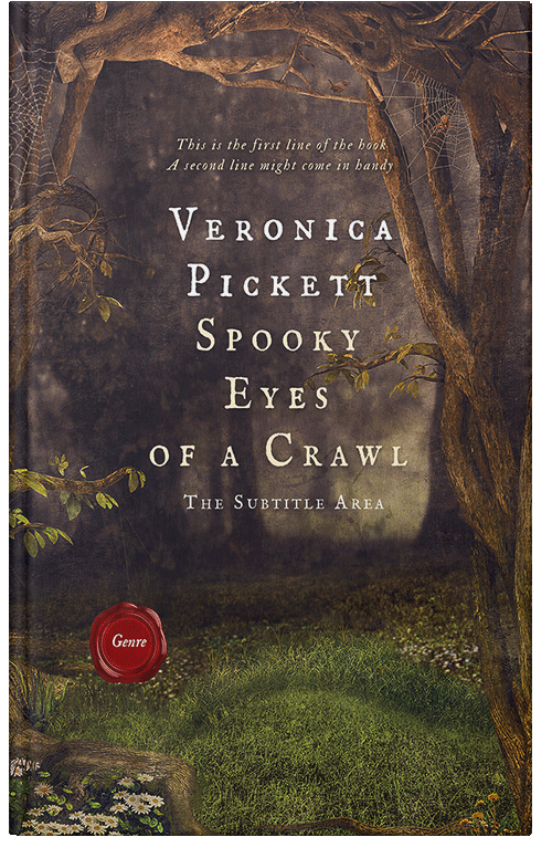 Front view of Premade Fantasy Book Cover - Mondo