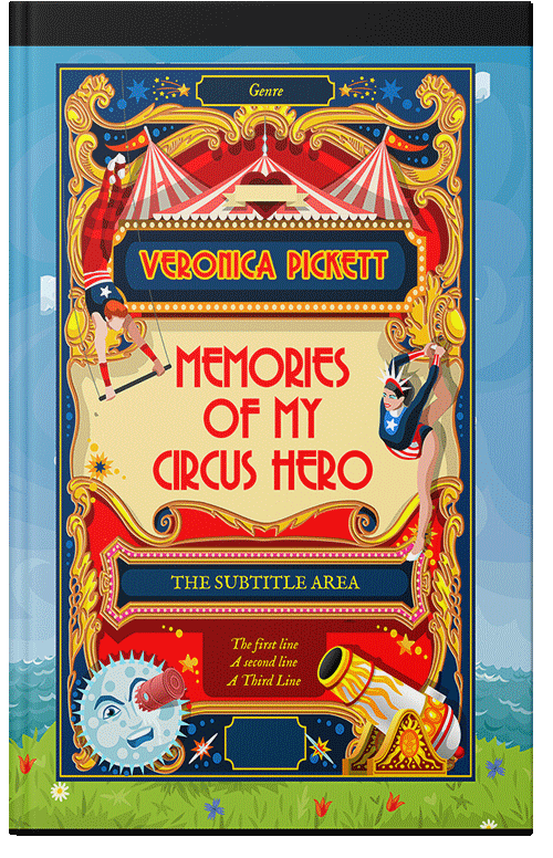 Front view of Premade Historical Book Cover - Downriver