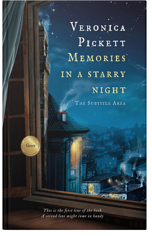 Front view of Premade Literary Fiction Book Cover - Mirage