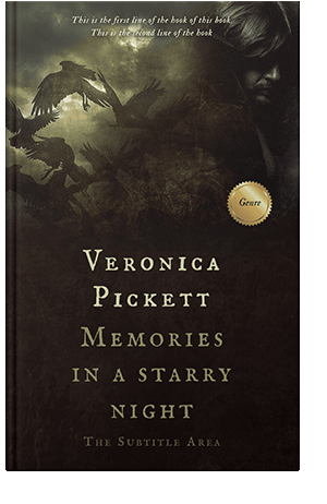 Pre Made Book Cover Night Rider