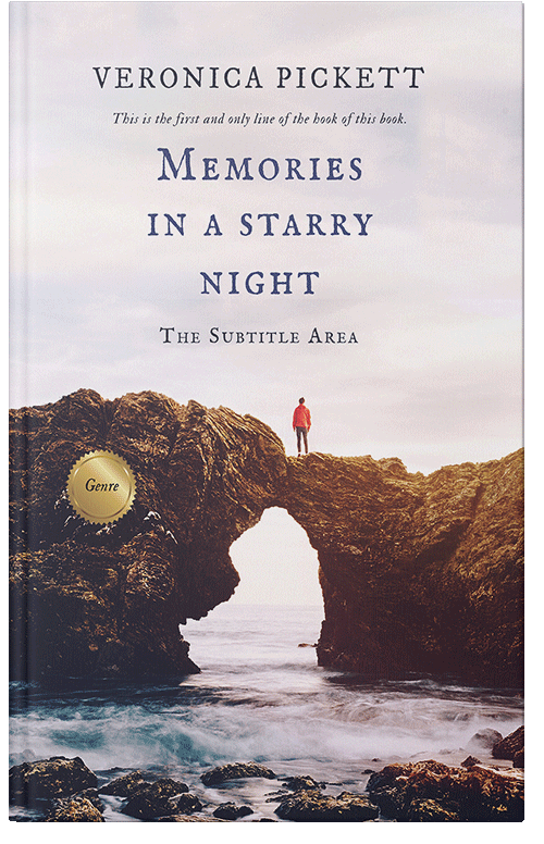 Front view of Premade Literary Fiction Book Cover - Ebb