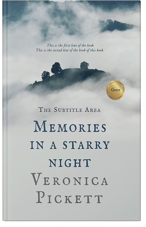 Front view of Premade Nature Book Cover - Pumice