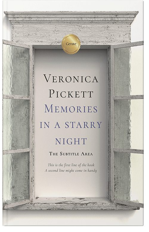 Front view of Premade Literary Fiction Book Cover - Cloud