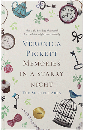 Pre Made Book Cover Cararra