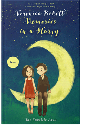 Pre Made Book Cover Eden