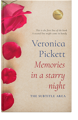 Pre Made Book Cover Stark White