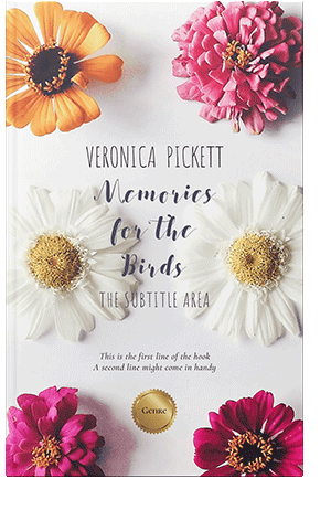 Pre Made Book Cover Pampas