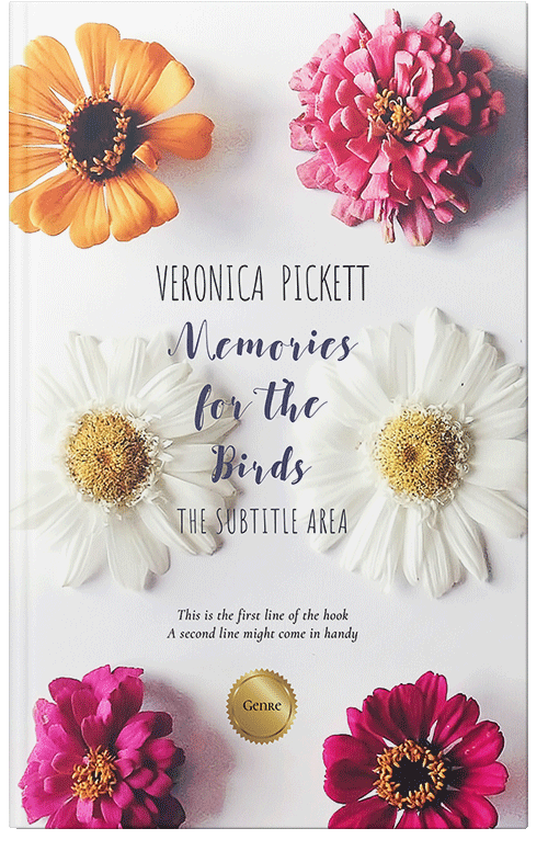 Front view of Premade Romance Book Cover - Pampas