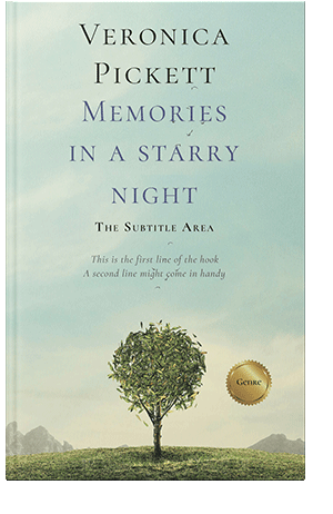 Pre Made Book Cover Sea Mist