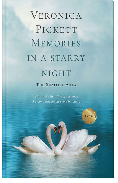 Front view of Premade Romance Book Cover - Jungle Mist