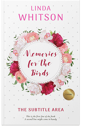 Pre Made Book Cover Oyster Pink